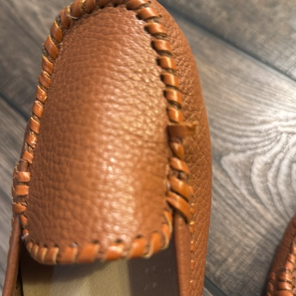 Jack Rogers Brown Leather Loafers - Picture 2 of 6